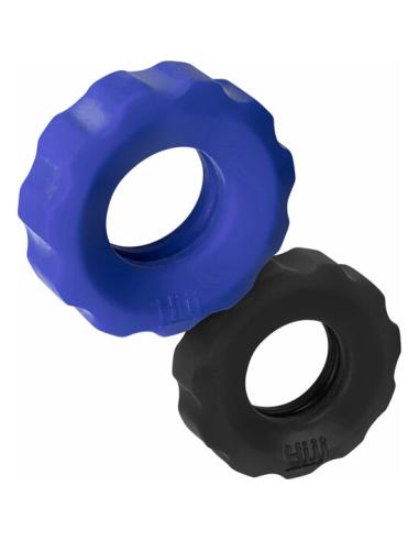 Kit anillos cog 2 size cockrings - azul