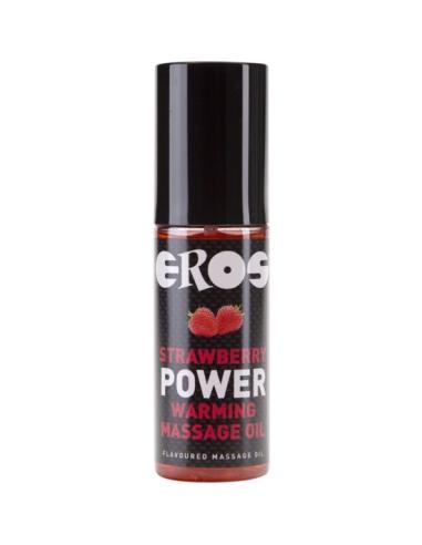 Eros strawerry power warming massage oil 100ml