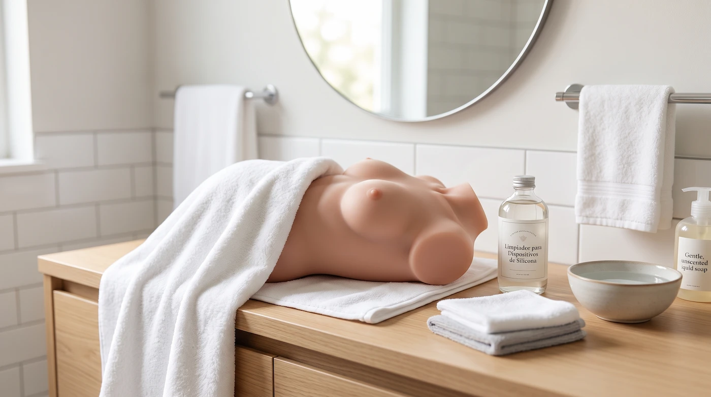 Cómo limpiar un torso masturbador: guía completa de higiene y mantenimiento